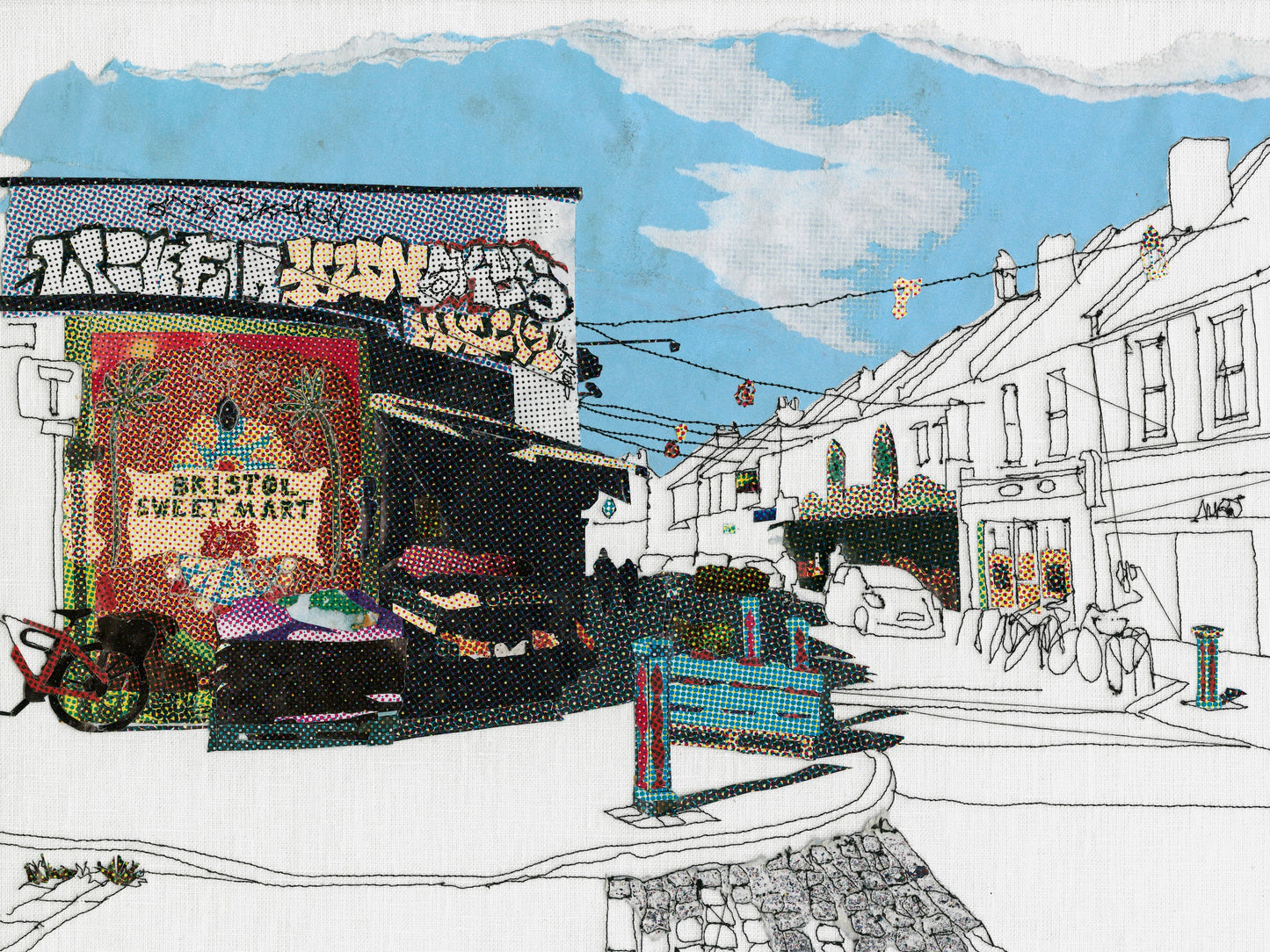 The Plough, Easton - limited edition giclee print