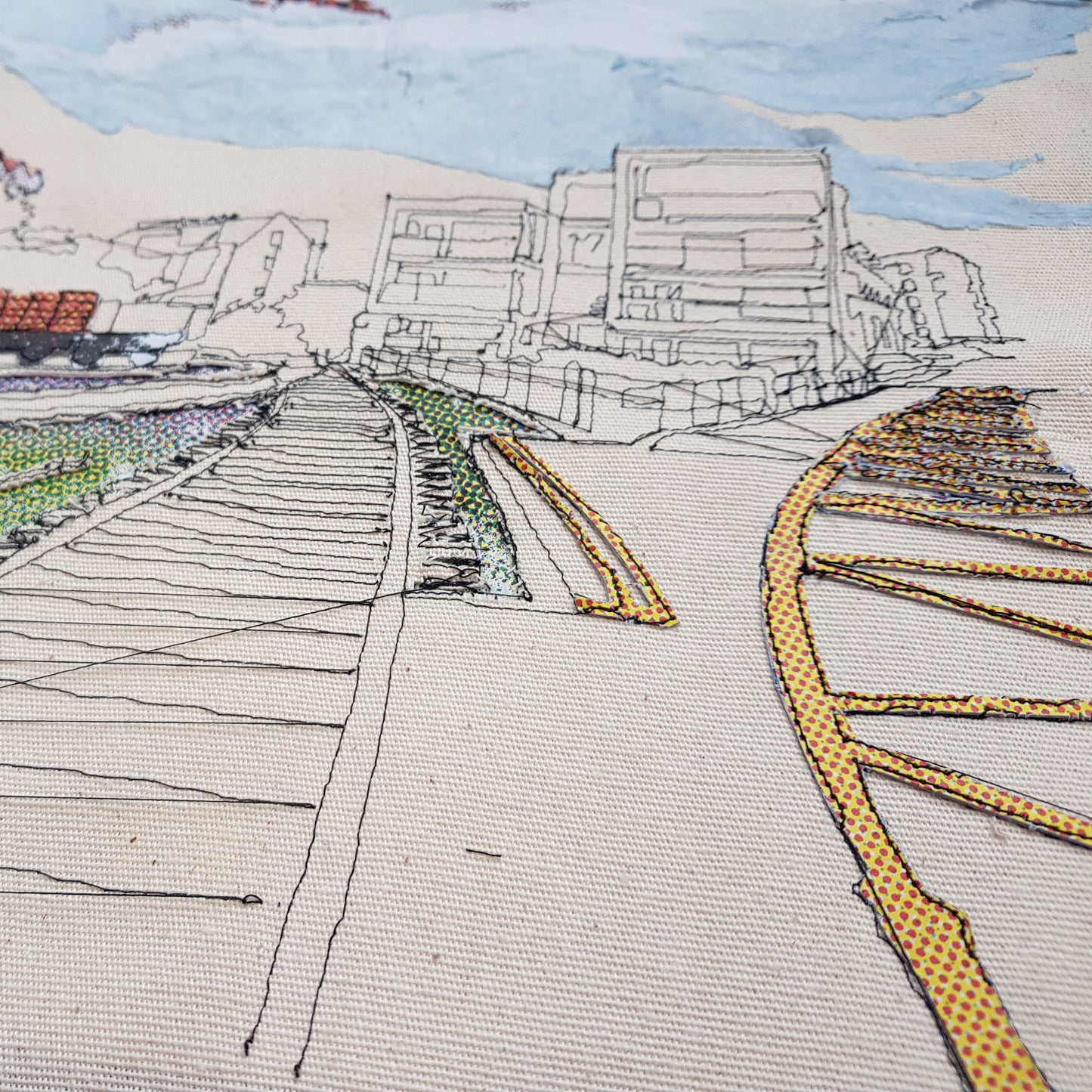 'Train Tracks' limited edition print - ZoeGibbons