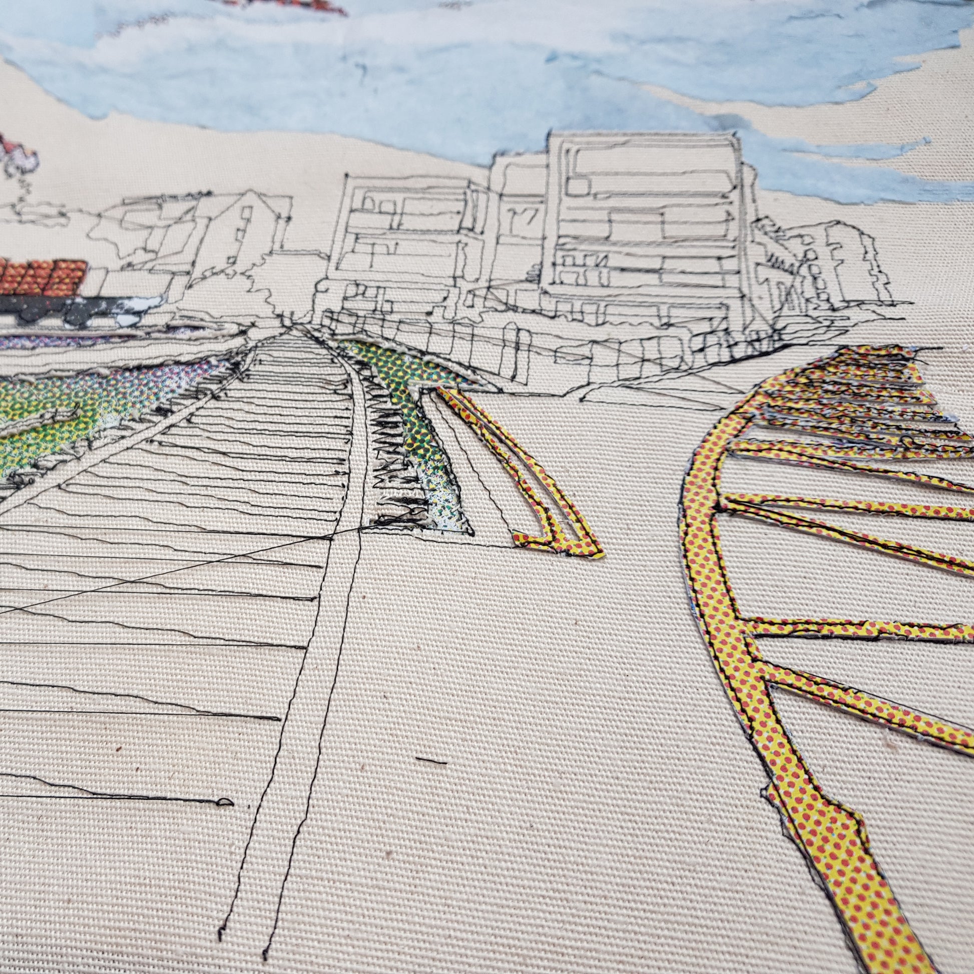 'Train Tracks' limited edition print - ZoeGibbons