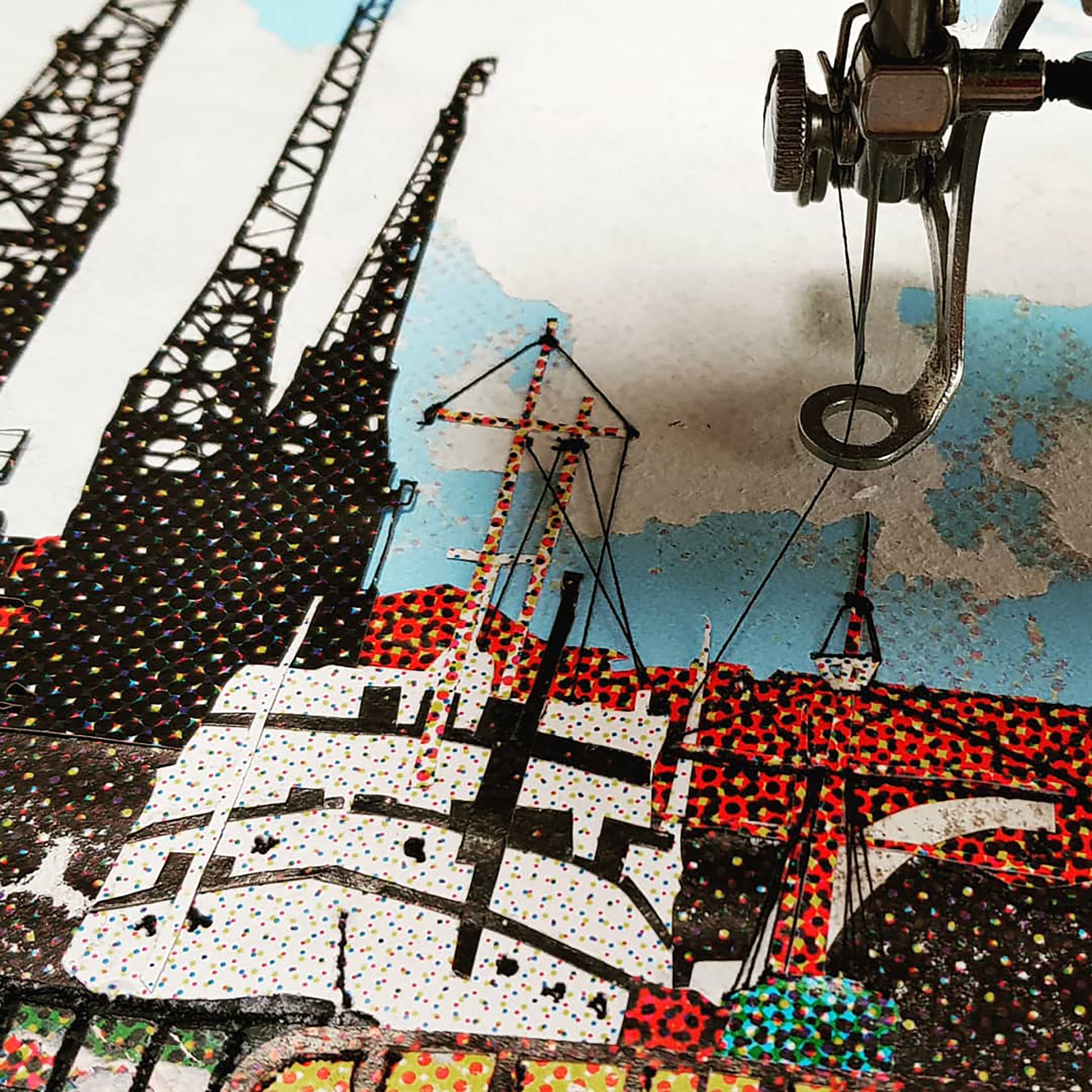 'Cranes' limited edition print - ZoeGibbons