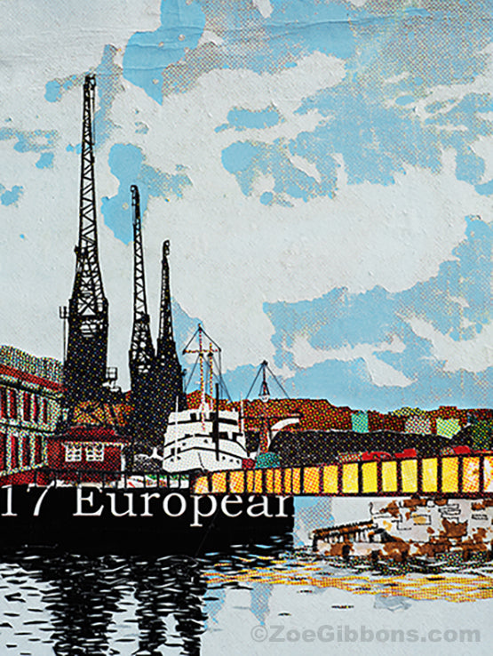 'Cranes' limited edition print - ZoeGibbons