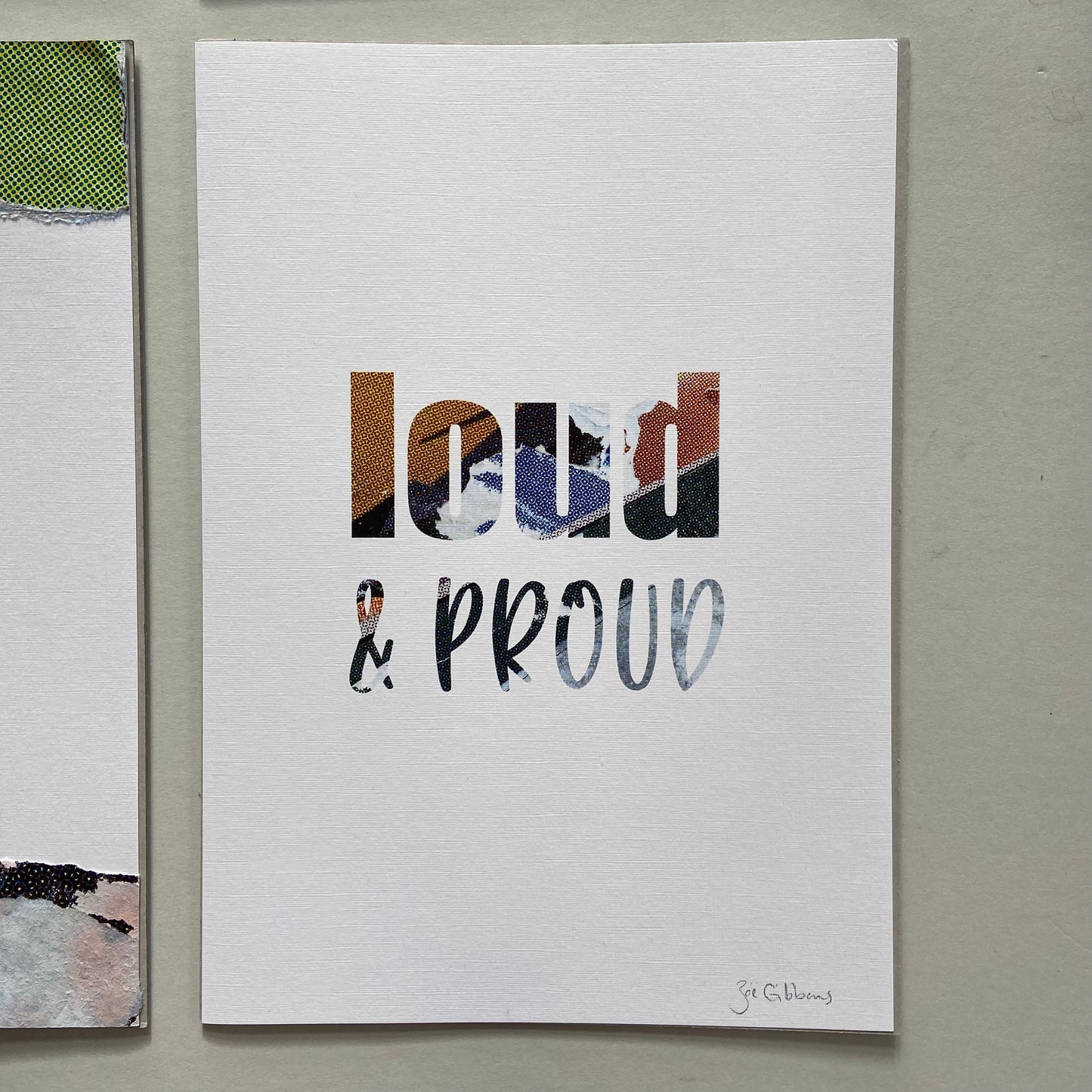Billboard Prints - raver, punk, loud & proud, wild child, bold beautiful bright,