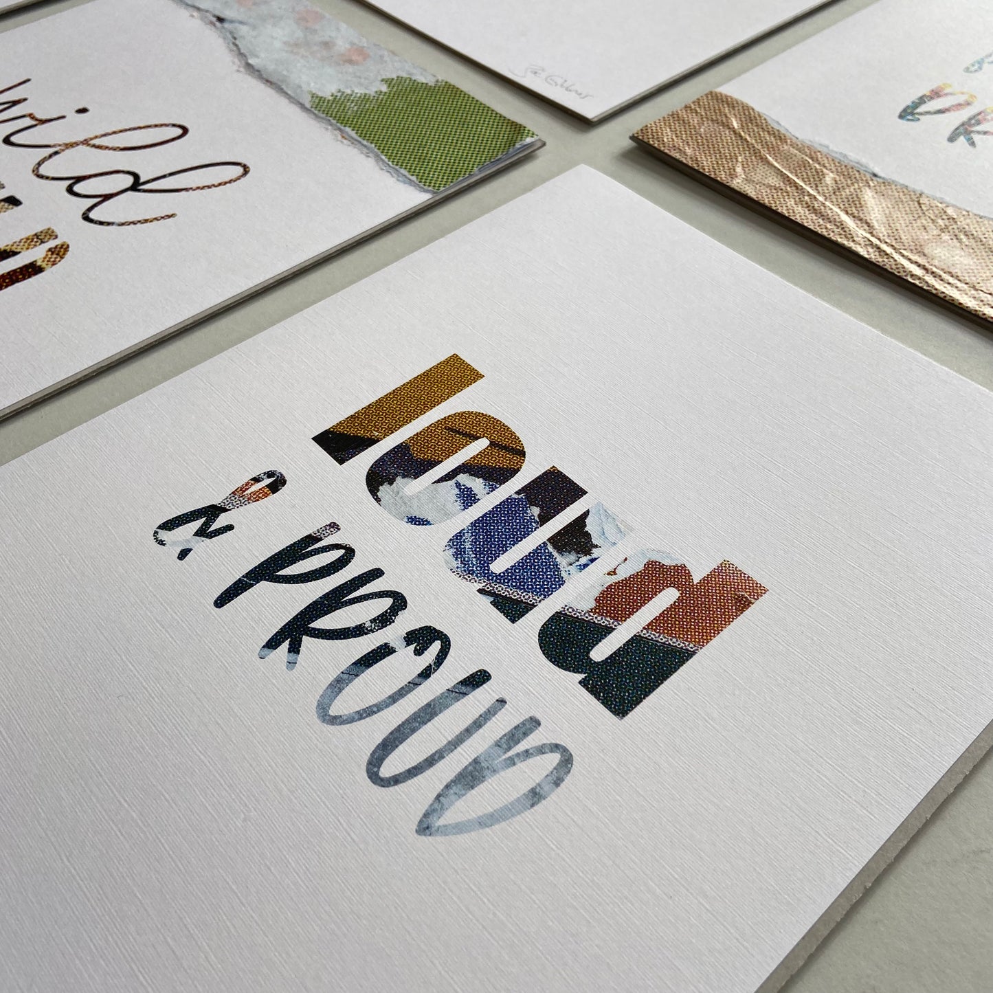 Billboard Prints - raver, punk, loud & proud, wild child, bold beautiful bright,