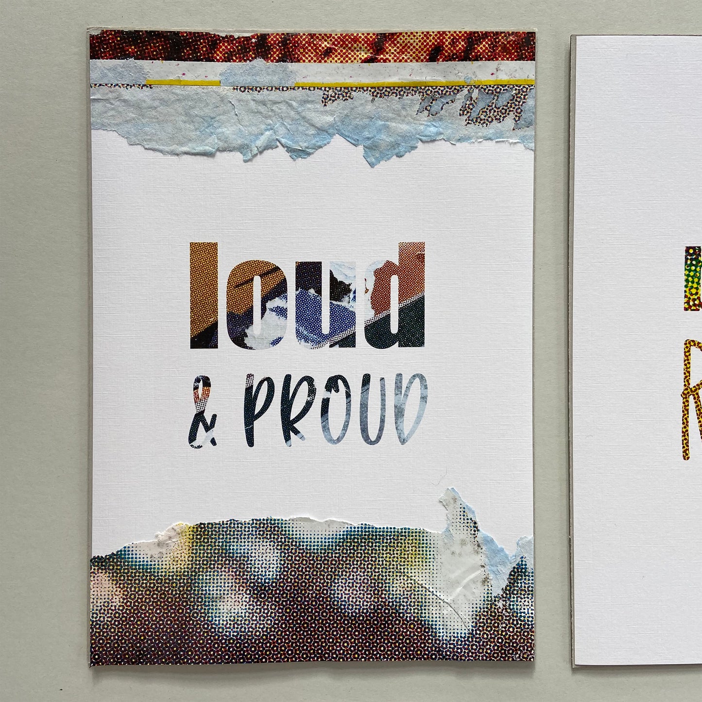 Billboard Prints - raver, punk, loud & proud, wild child, bold beautiful bright,