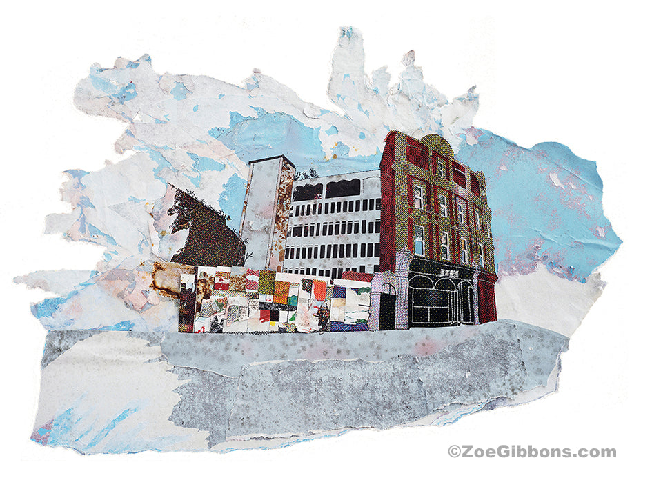 'Stokes Croft' limited edition print - ZoeGibbons