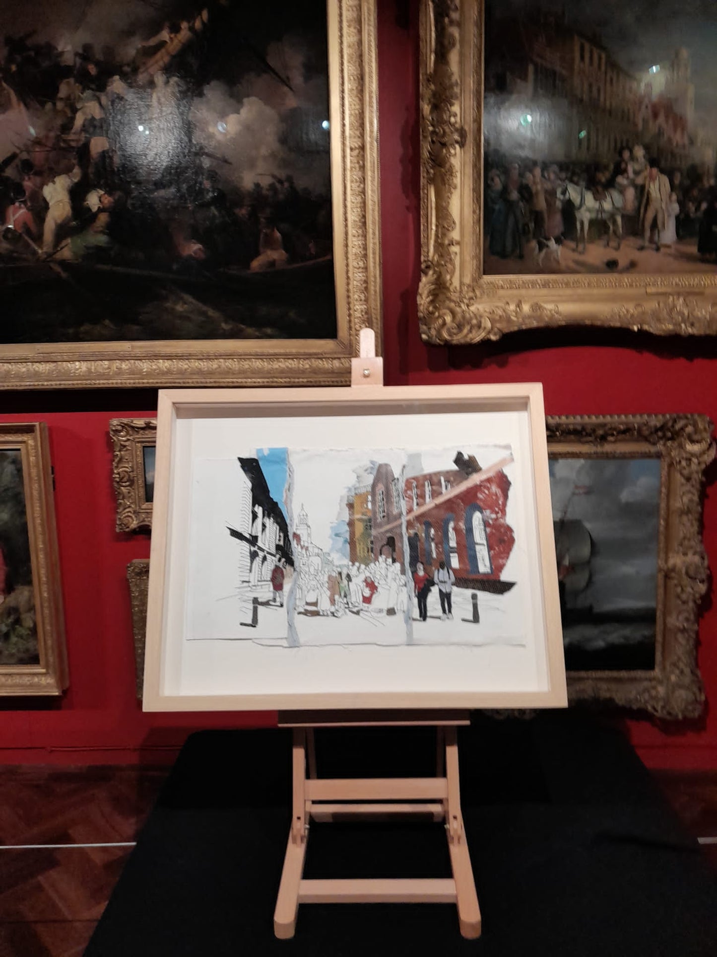 'Torn through time' (The re-imagining of the Stoppage at the Bank)