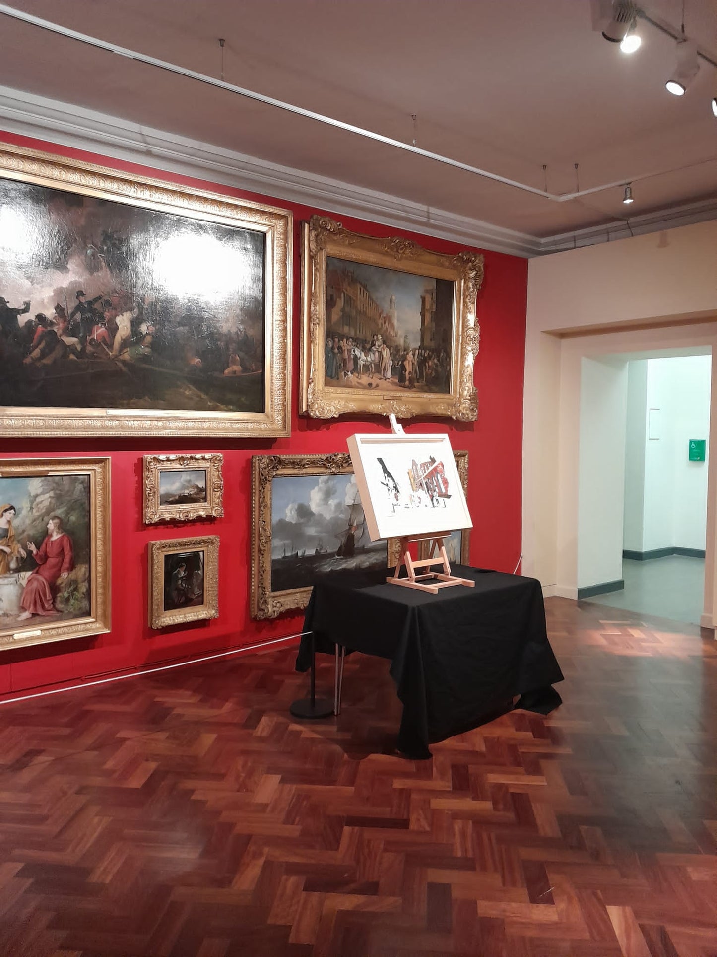 'Torn through time' (The re-imagining of the Stoppage at the Bank)