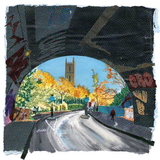 Autumn glow - limited edition giclee print