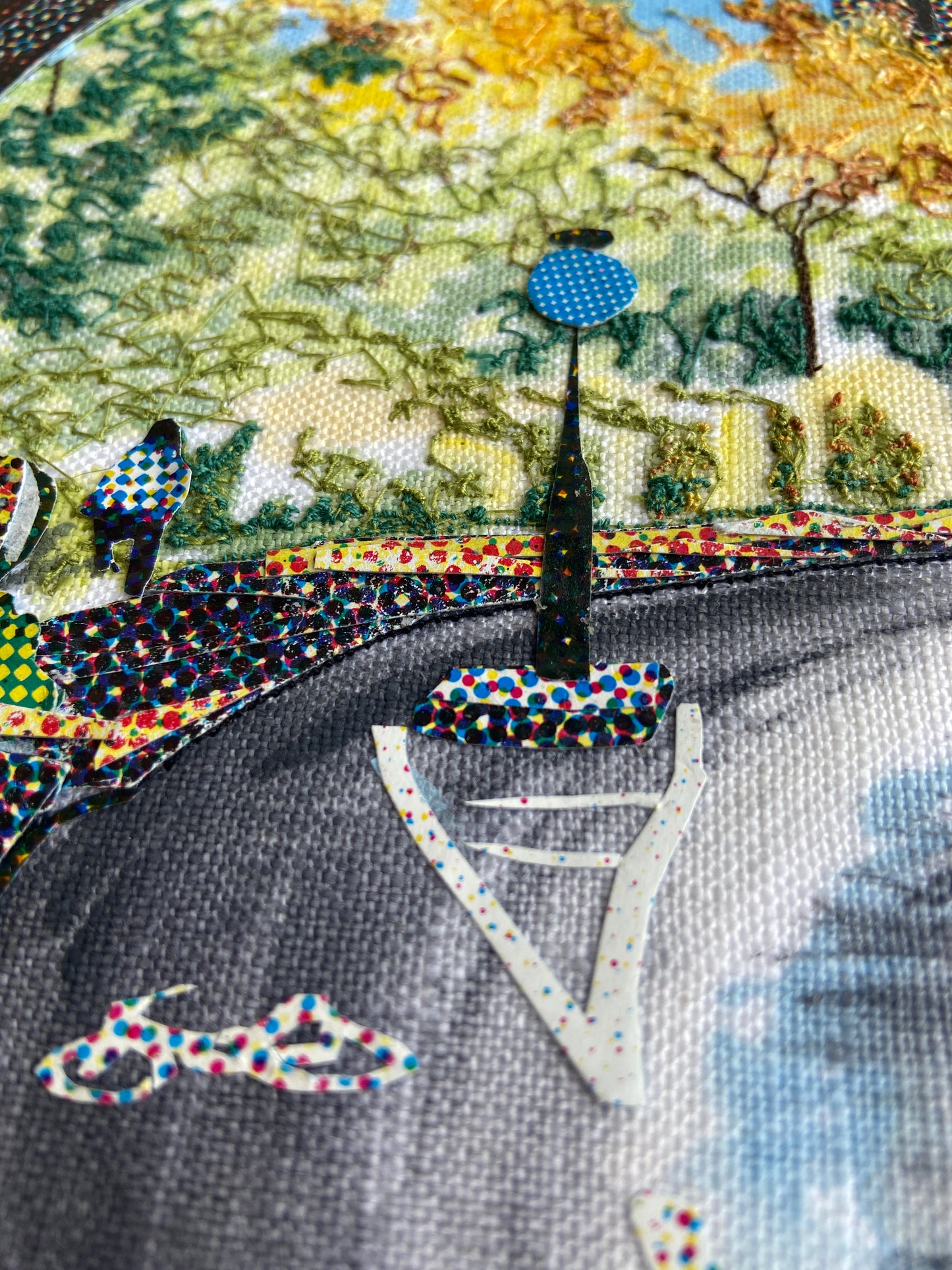 Tunnel time - Original Framed Artwork - SOLD