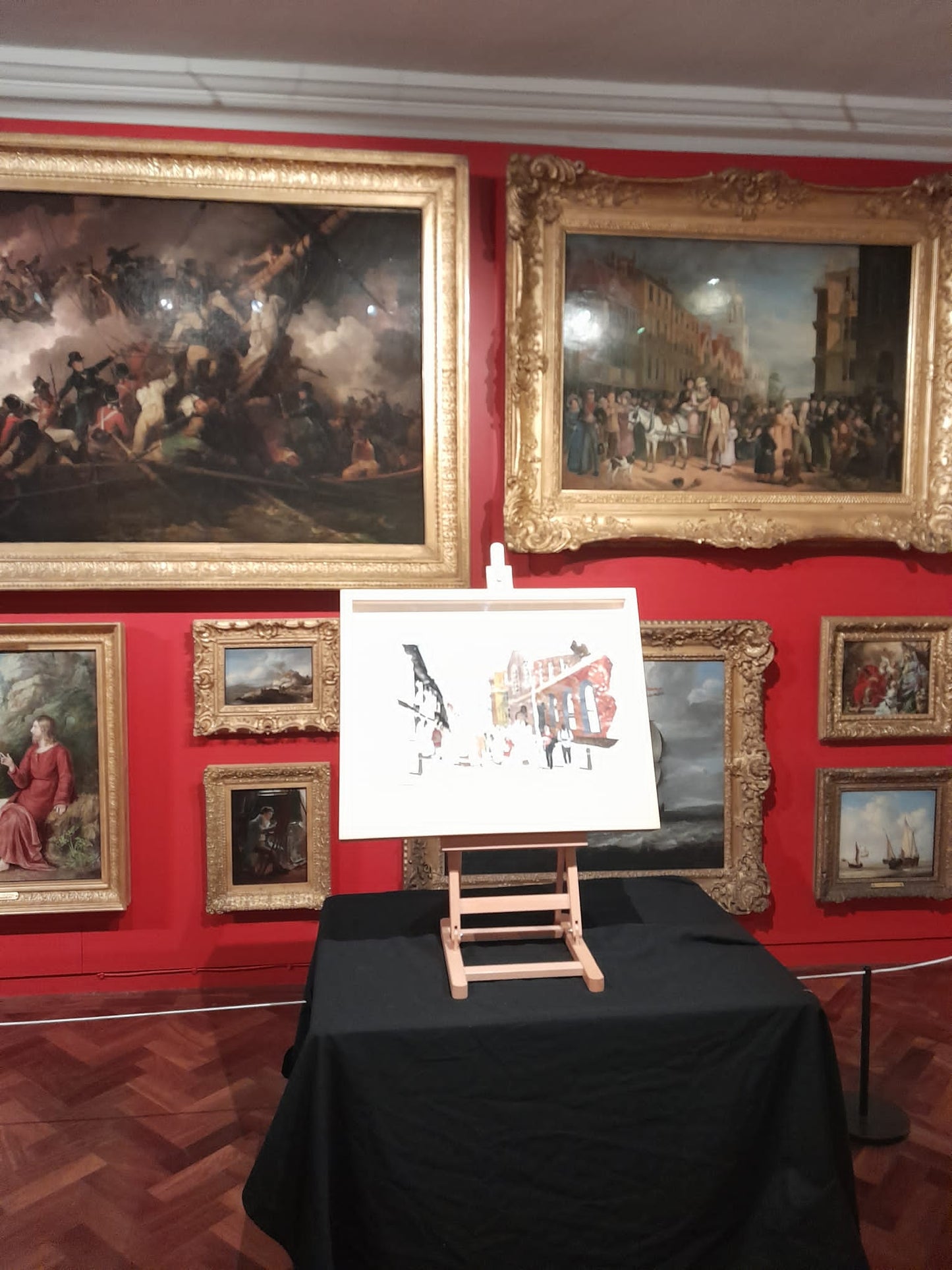 'Torn through time' (The re-imagining of the Stoppage at the Bank)