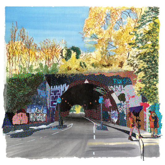 Tunnel time - limited edition giclee print