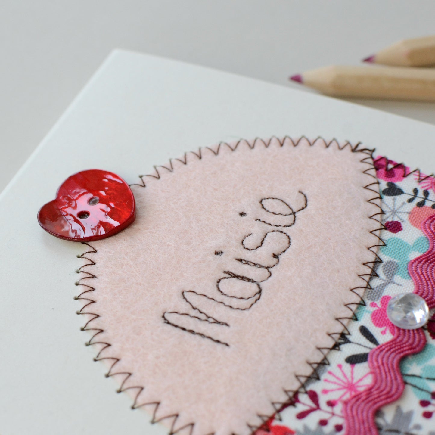 Personalised Cupcake Embroidered Notepad - ZoeGibbons