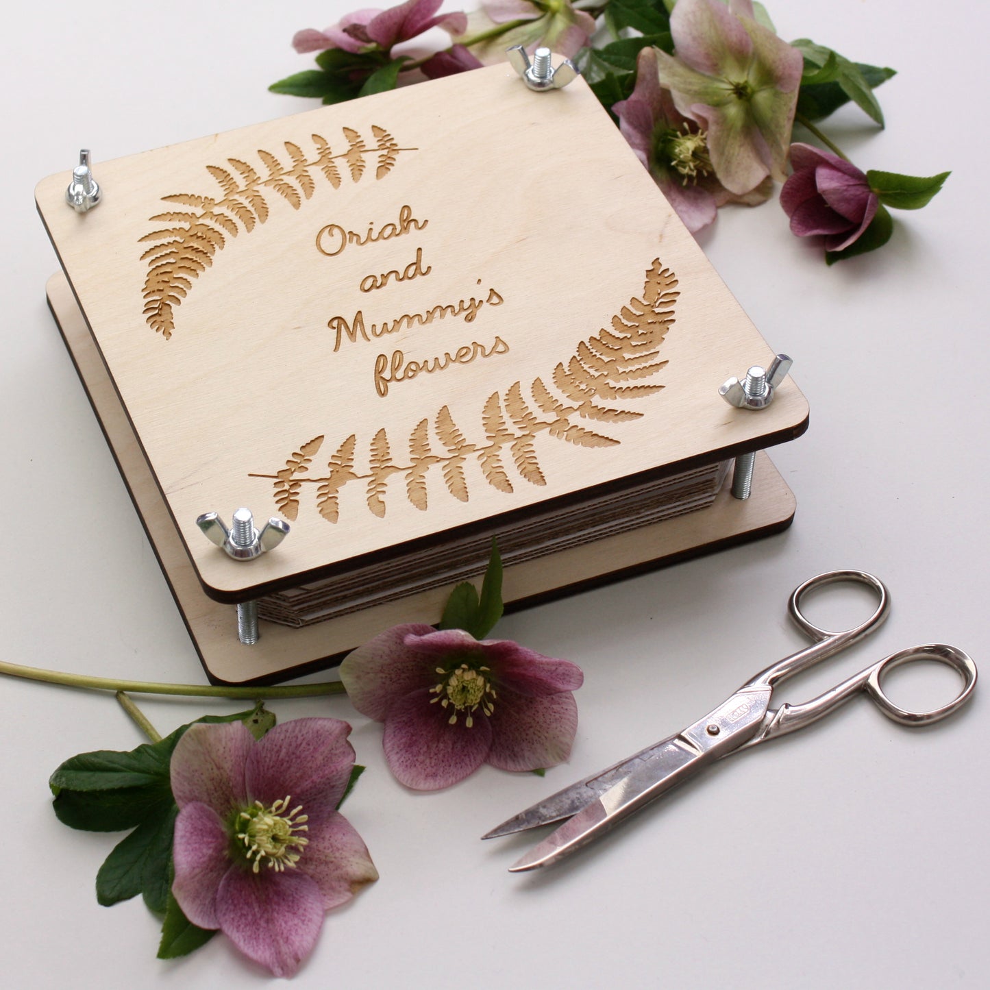 Personalised Botanical Flower Press - ZoeGibbons