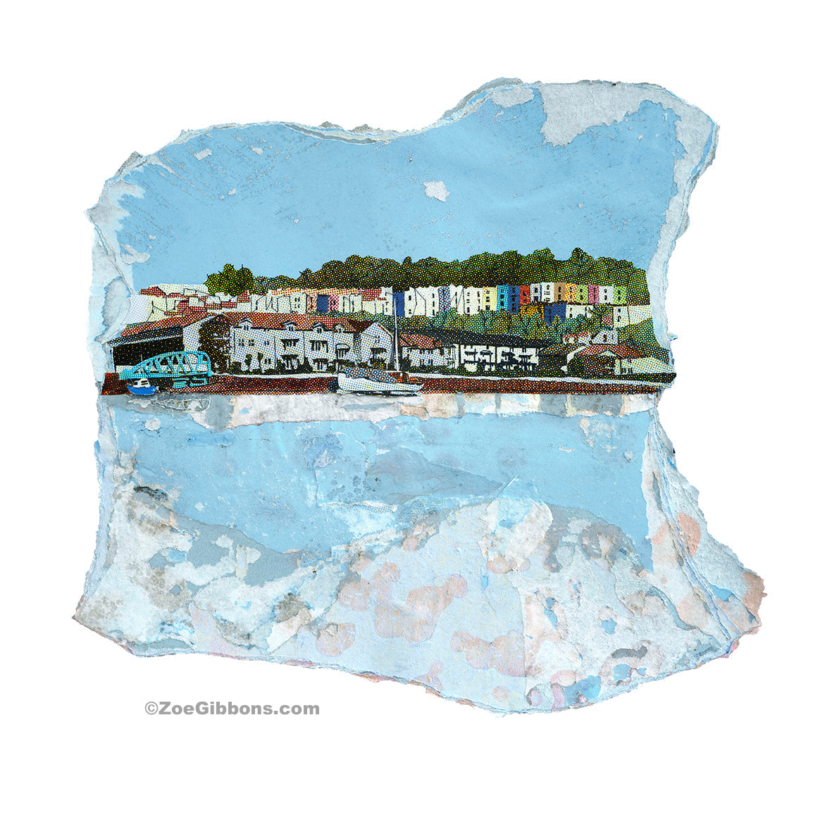 'Hotwells Habourside' limited edition print - ZoeGibbons