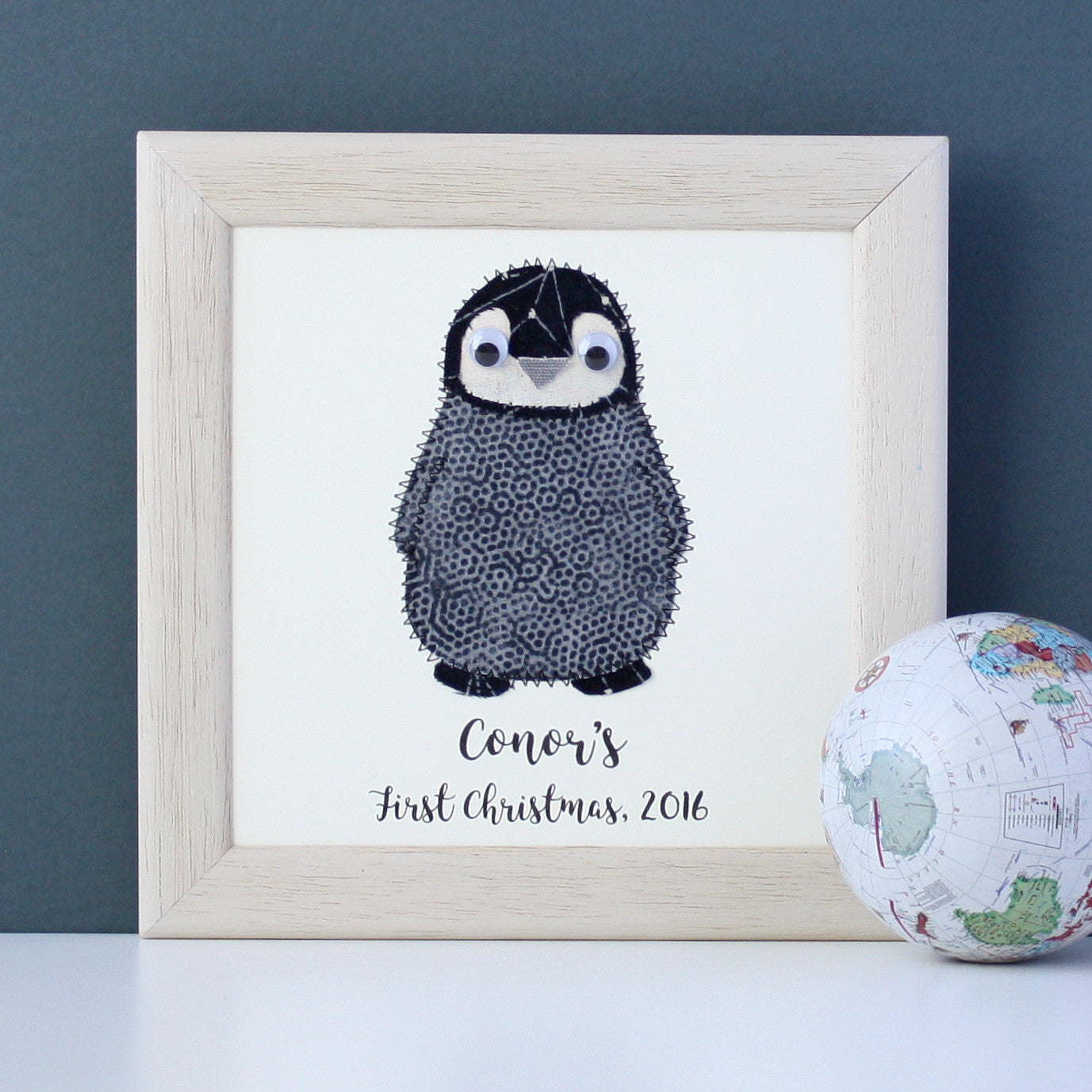 Personalised Baby Penguin Plaque - ZoeGibbons
