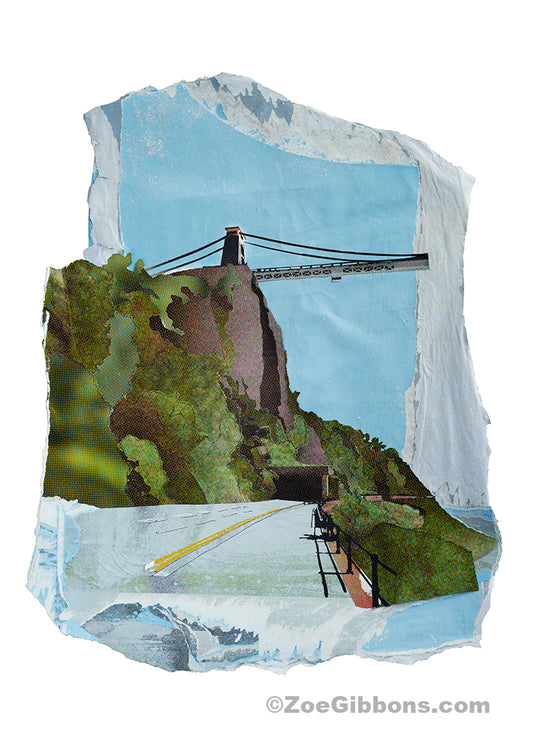 'Suspension Bridge' limited edition print - ZoeGibbons