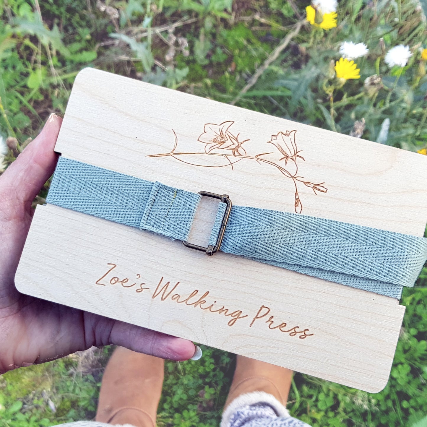 Personalised Travel Flower Press - ZoeGibbons