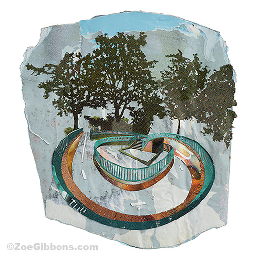 'Underpass' limited edition print - ZoeGibbons